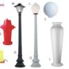 All streetlamps are available in white, ivory, brownstone, sandstone, blackstone, millstone and granite and are offered in custom colors. 